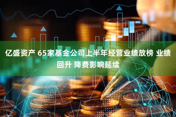 亿盛资产 65家基金公司上半年经营业绩放榜 业绩回升 降费影响延续
