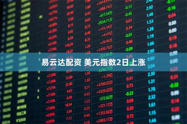 易云达配资 美元指数2日上涨